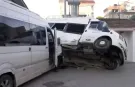 İki minibüs çarpıştı: 5 tarım işçisi yaralandı