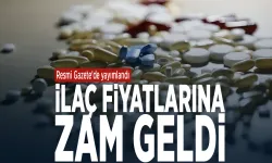 İlaç fiyatlarına yüzde 6 zam