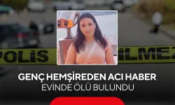 Genç hemşire evinde asılmış halde ölü bulundu