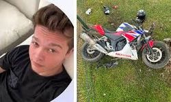 Refüje çarpan motosikletin sürücüsü hayatını kaybetti