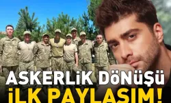 Oyuncu Doğukan Güngör askerden geldi