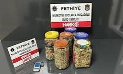 Fethiye'de 1195 gram yasaklı madde ele geçirildi