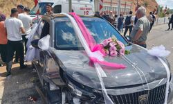 Düğün konvoyunda zincirleme kaza: 9 yaralı