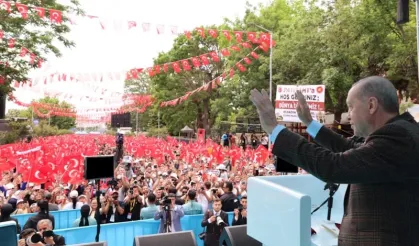 Cumhurbaşkanı Erdoğan, Edirne'de toplu açılış törenine katıldı