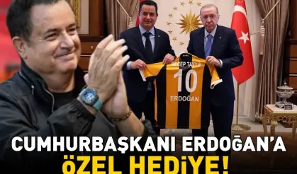 Acun Ilıcalı'dan Cumhurbaşkanı Erdoğan'a ziyaret