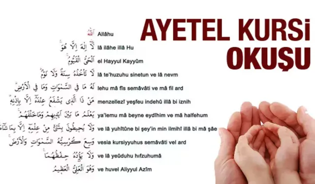 Ayetel Kürsi Türkçe Okunu ve Anlamı