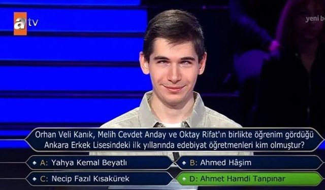 Görme engelli yarışmacı yarışmaya damga vurdu