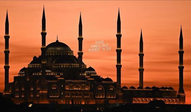 2026 Miraç Kandili Perşembe günü idrak edilecek.