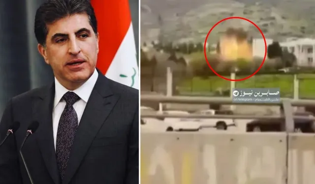 Barzani'nin konutuna saldırı!