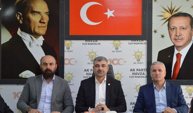 AK Parti Mardin Milletvekili Faruk Kılıç'tan Havza'ya ziyaret