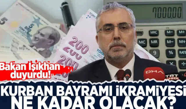Bakan Işıkhan'dan Kurban Bayramı ikramiyesi açıklaması