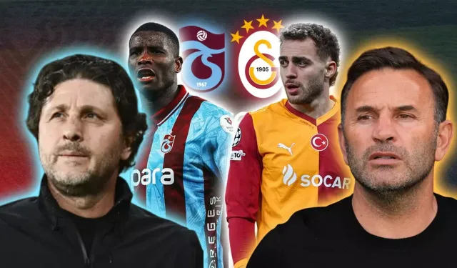 Trabzonspor - Galatasaray maçı Muhtemel 11'ler