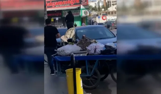 Mardin'de hayrete düşüren görüntü: Kadınların kavgası kamerada
