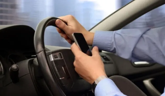Direksiyon başında telefon kullananlara ağır yaptırım