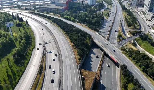İstanbul'da trafik yoğunluğu yüzde 1 oldu