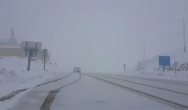 Mayıs ayının ortasında lapa lapa yağdı