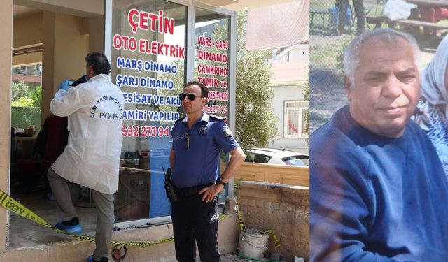 Oto elektrik ustası iş yerinde ölü bulundu