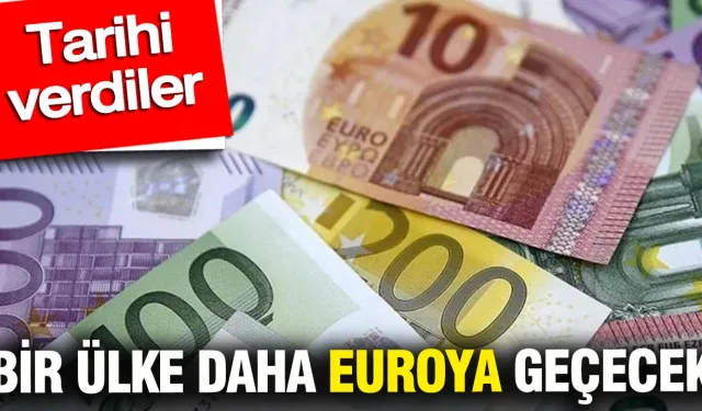 Bir Avrupa ülkesi daha euroya geçecek