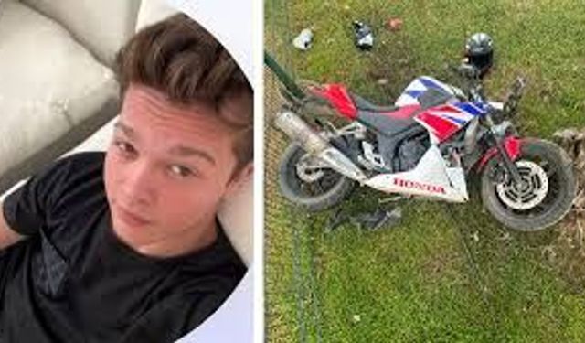 Refüje çarpan motosikletin sürücüsü hayatını kaybetti