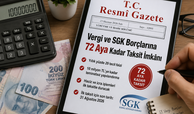 SGK prim borçlarına yeni yapılandırma