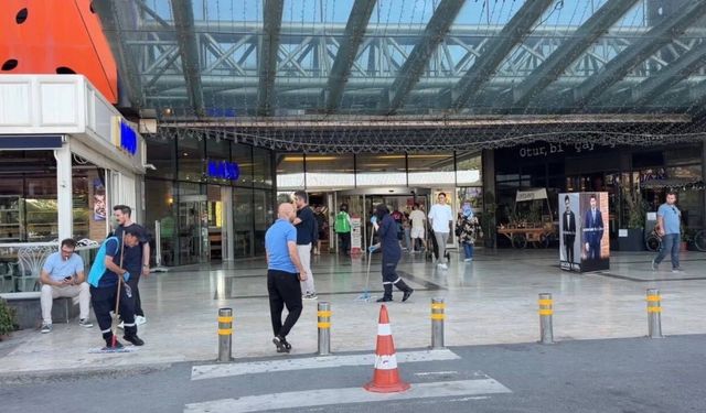 Ümraniye'de alışveriş merkezinde silahlı saldırı: 2 yaralı