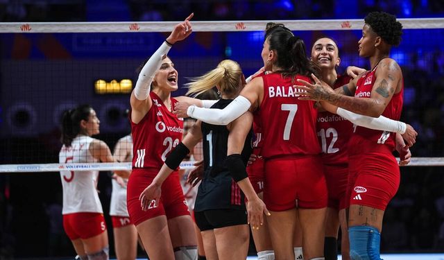 A Milli Kadın Voleybol Takımı, Milletler Ligi'nde finalde