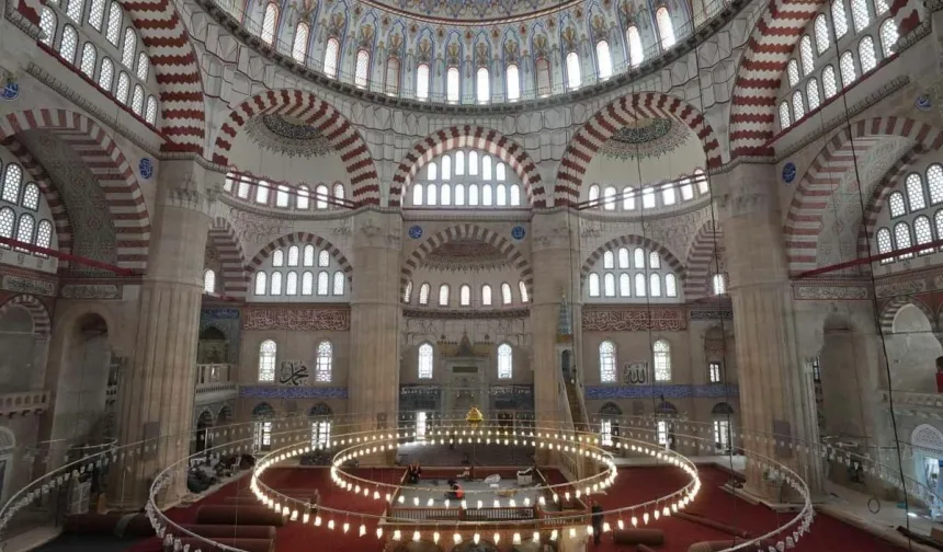 Selimiye Camisi'nde restorasyon tamamlandı: Ramazan'ın ilk günü ibadete açılıyor