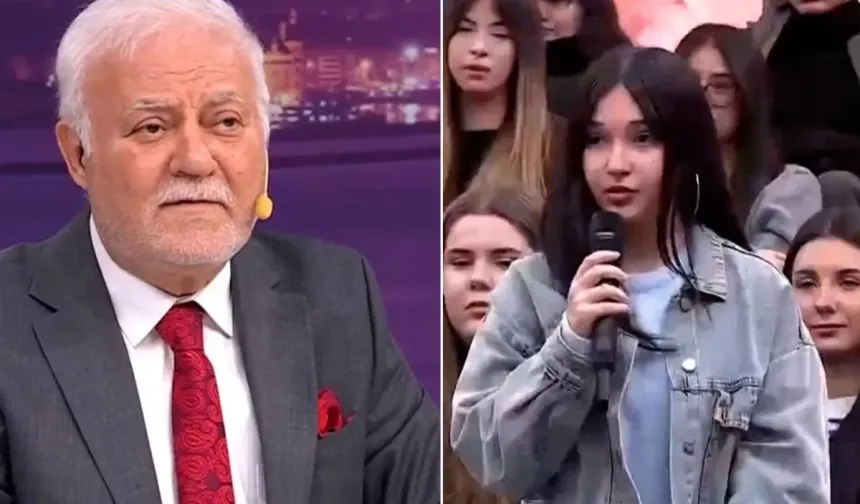 Genç kızdan Nihat Hatipoğlu'na ilginç soru!