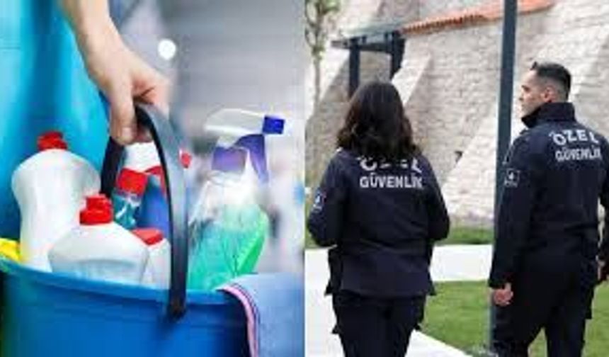 81 ilde dev alım: Binlerce güvenlik ve temizlikçi alımı yapılacak