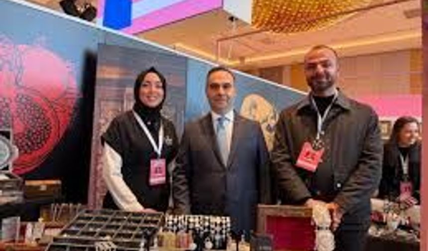 Mardin telkari sanatına  Cemre Çarşısı'nda yoğun ilgi