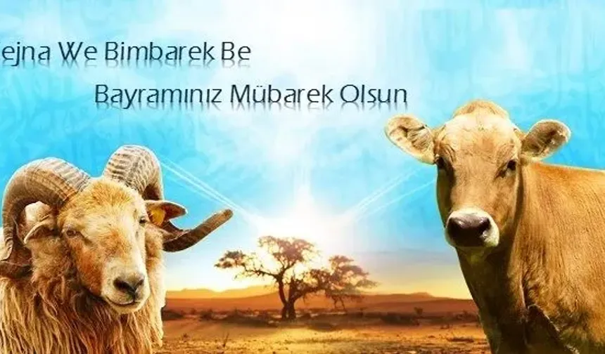 2026 Kürtçe Kurban Bayramı mesajları, sözleri ve Türkçe Anlamları