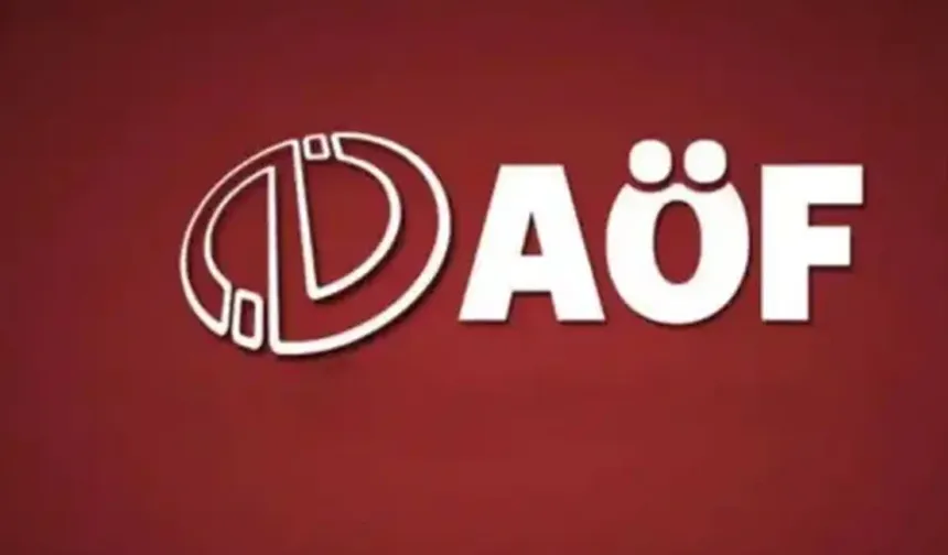 AÖF bahar dönemi final sonuçları açıklandı