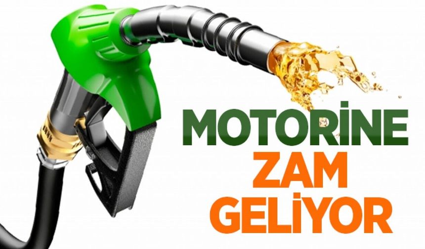Tarih belli oldu: Motorine zam geliyor