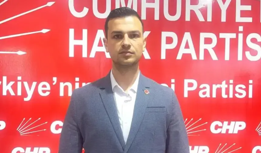 CHP Kilis İl Başkanı Umut Mehmet Sapan istifa etti