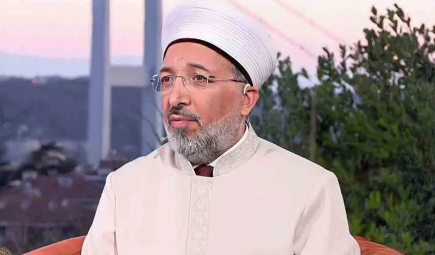 Diyanet İşleri Başkanı Arpaguş'tan  hicri yeni yıl mesajı