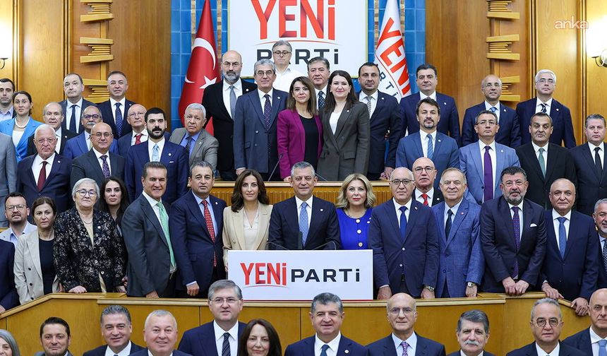 Yeni Parti'nin grup yönetimi belli oldu