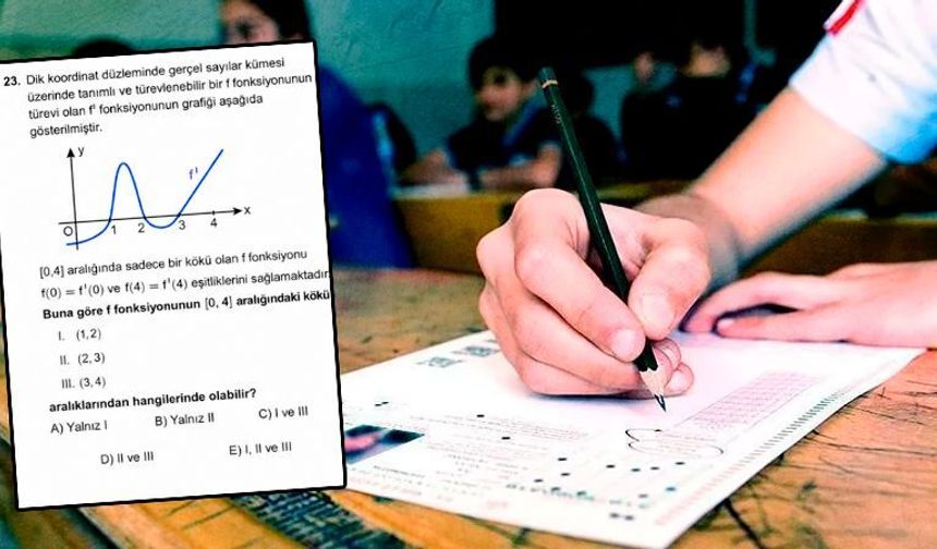 Tartışmalı AYT matematik sorusu için iptal davası açıldı