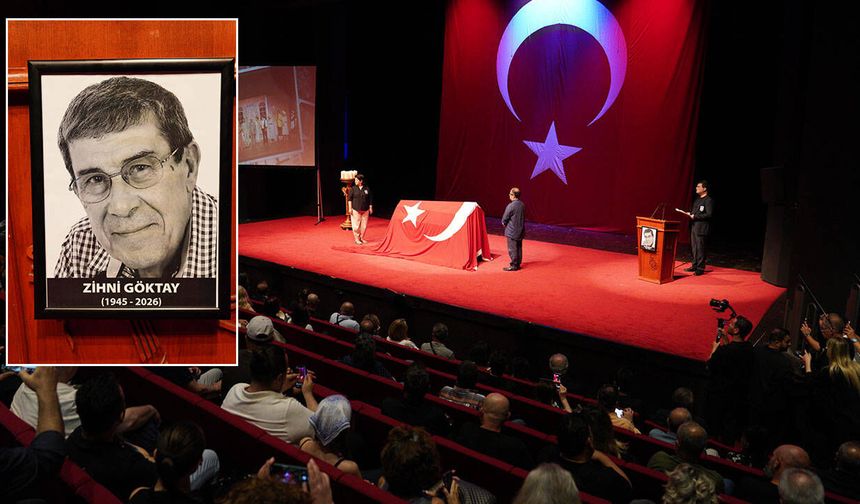 Zihni Göktay için veda töreni düzenlendi